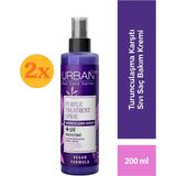 Urban Care Mor Turunculaşma Karşıtı Sıvı Saç Bakım Kremi 200 ml - 2 Adet