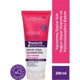 Urban Care Onarıcı Saç Bakım Kremi 200 ml Vegan Keratin Aşırı Yıpranmış Saçlar İçin Yoğun Onarım
