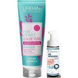 Urban Care Pure Coconut & Aloe Vera Saç Bakım Şampuanı- Diş Köpüğü
