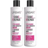 Urban Care Shake N Repair 7/24 Glikolik Asit İçeren Gloss Laminasyon Parlaklık Etkili Bakım Kremi, 200 Mililitre, Vegan (2 paketi)