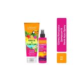 URBAN Care Summer-Monoi Yağı&Ylang Ylang Güneş Koruyucu Saç Bakım Şampuanı+Renk Açıcı Sprey-Vegan