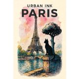 Urban Ink: Paris – Bullet Journal 6x9" | Creative Metropolitan Style Journal | Travel Diary, Planner, Sketchbook, Journal, Notebook| Original Gift ... Students, Professionals | Numbered pages