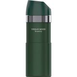 Urban Mood TM-24 Paslanmaz Çelik Termos Matara 400 ML | Flip Flop Basmalı Kapak, 6 Saat Sıcak/Soğuk, Yeşil