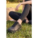 Urban Pure Black Comfort: Minimalist Kömür Kadın Spor Ayakkabı