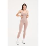 Urban Yüksek Bel, Toparlayıcı Seamless Tayt - Bronz