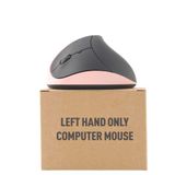 Urby Solak Fare Kablosuz, Ergonomik, Dikey. Ayrıca Solak Oyun Faresi Olarak. Windows/macOS/iPadOS, Dizüstü Bilgisayar, PC ile uyumludur. [Pil Dahil] (Pembe)