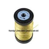 Üren Çelik Halat 1,3mm Resim Tablo Çerçeve Askı Teli 500m