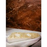 Urestone Mermer Doğaltaş Mumluk(2Li Set),Mermer Mumluk Dekoratif Doğaltaş Mermer