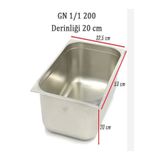 ÜRET 1/1 200 GASTRONOM KÜVET (28 LT)