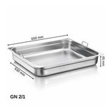 Üret Saplı Gastronom Küvet Gn 2/1 65 Mm 18,5 Lt