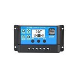 UreTech 20 A Amper Şarj Kontrol Cihazı 12/24V 20 Ah Özellikli Malzeme ile Güçlü Performans - Mavi