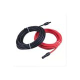 Uretech Mc4 Konnektörlü 4Mm Solar Kablo Toplam 20 Metre 10 Metre Kırmızı 10 Metre Siyah