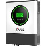 UreTech Sako 8kva 8kw 8000 Watt Tam Sinüs Akıllı H.v. Dual 90-450VDC Mppt Inverter 48VDC-220VAC Invertör