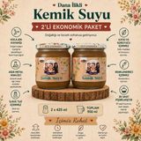 Üreten Anneler Dana Ilikli Kemik Suyu 2X425 ml Ağır Metal Analizli Doğal Kolajen Kaynağı - 425 gr