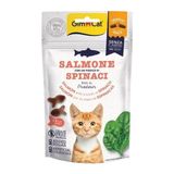 Üreticiniz Gimcat Crunchy Snacks Somonlu ve Ispanaklı Tahılsız Kedi Ödül Maması 1 Adet 50 gr