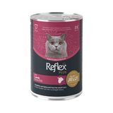 Üreticiniz Reflex Plus Jöle Içinde Kuzu Etli Yetişkin Konserve Kedi Maması 1 Adet 400 gr 48134
