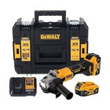 Üreticiniz Zmrt Dewalt DCG407M2T 18V 4.0 Ah Li-Ion 125 mm Kömürsüz Çift Akülü Avuç Taşlama - *