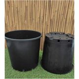 Üretim Saksısı 1 Adet 21,9 Lt 35X30 cm Plastik Saksı Siyah Üretim Saksı Bitki Saksısı