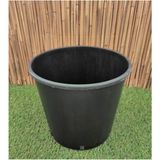 Üretim Saksısı 2 Adet 14 Lt 28X27 cm Plastik Saksı Siyah Üretim Saksı Bitki Üretim Saksısı