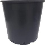 Üretim Saksısı 2 Adet 30X30 cm 18,5 Lt Plastik Saksı Siyah Üretim Saksı Bitki Saksısı