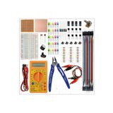 URETMAKER BREADBOARD TEMEL ELEKTRONİK DEVRE SETİ +DT830D MULTİMETRE + PLATO YANKESKİ