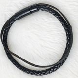 Uretti - Ali 7128 9341 Unisex Deri İp Bileklik