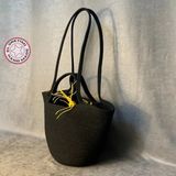 Uretti - Arzu 4080 El Örgüsü Siyah Plaj / Kol Çantası