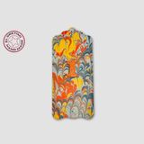 Uretti - Derya 2174 Ebru Sanatı ile El Yapımı Seramik Kapı Numarası - 1 - Yükseklik :16cm En :7cm - Yükseklik :16cm En :7cm Derinlik 0,8cm - 1 Adet