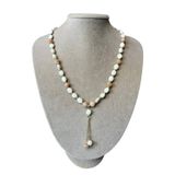 Uretti - Özlem 9422 9606 El Yapımı Sedef ve Güneş Doğal Taş Kolye