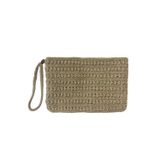 Uretti - Şennur 3131 0764 El Örgüsü Pamuk Polyester Portföy Çanta - 25 x 17 cm