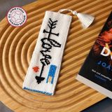 Uretti - Sibel 2453 7179 El Yapımı Love Temalı Kanaviçe Kitap Ayracı - Karışık-Çok Renkli - Ayraç - 6*17