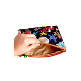 Uretti - Sümeyya 2589 7348 El Yapımı Deniz Canlıları Desenli Boncuk İşlemeli Clutch/Askılı Çanta