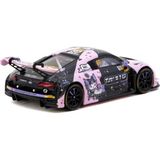 Urfakent 1/64 Model Araç R8 Lms Gt3 Evo Iı Macau Gt Cup - Fıa Gt World Cup 2024 #10 With Tarmac Cards Combo Set