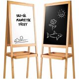 Urfakent 2195 Ayaklı Çift Taraflı Manyetik Ahşap Yazı Tahtası