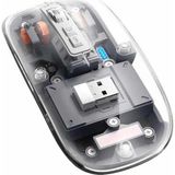 Urfakent Kablosuz Mouse Fare Şarjlı Bluetooth Wireless Çift Modlu Sessiz