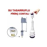 Urfakent Klozet Sifon Basmalı Rezervuar Iç Takım Su Tasarruflu