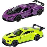 Urfakent KM36201C-1-2-3-4 Çek Bırak Metal Araba 1:36