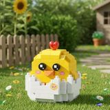 Urfakent LZ-8611 Kabuklu Civciv 150 Parça Block Oyuncak Mini Poşet