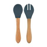 Urfakent Mama Kaşığı ve Çatal Seti Deep Blue