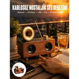 Urfakent Nostaljik Radyo Bluetooth Bağlantılı Şarjlı Yüksek Ses Kaliteli Yeni Nesil