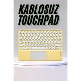 Urfakent Profesyonel Wifi Q Klavye Bluetooth Klavye Touchpad 10.8 Inç Yeni Nesil