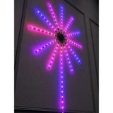 Urfakent Telefon Kontrollü Rgb Fireworks LED Işık Çok Renkli Dekoratif Duvar Lambası