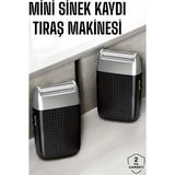 Urfakent Tıraş Makinesi Mini Sinek Kaydı Şarjlı Taşınabilir Paslanmaz Çelik