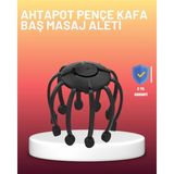 Urfakent USB Şarjlı Kafa Masaj Aleti 3 Modlu 8 Başlıklı Stres Giderici