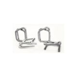 URPACK 19mm Galvaniz Kaplamalı Polyester Kompozit Çember Bukle Tel Toka (GWB-19)