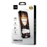 URR Apple ile Uyumlu iPhone 15 Pro Max Rimless Entire Clear Cam Ekran Koruyucu - Şeffaf