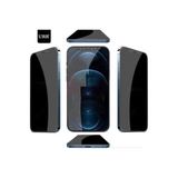 URR Apple iPhone 14 ile Uyumlu 4 Way Anti Spy 360 Privacy Cam Ekran Koruyucu, 9H Sertlik, Siyah