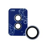 URR Apple iPhone 17 ile Uyumlu Sapphire PVDSS Kamera Lens Koruyucu, Mavi