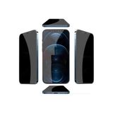 URR Apple iPhone 17 Pro ile Uyumlu 4 Way Anti Spy 360 Privacy Cam Ekran Koruyucu, 9H Sertlik, Siyah