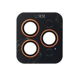 URR Apple iPhone 17 Pro Max ile Uyumlu Fan Series AR Kamera Lens Koruyucu, Turuncu